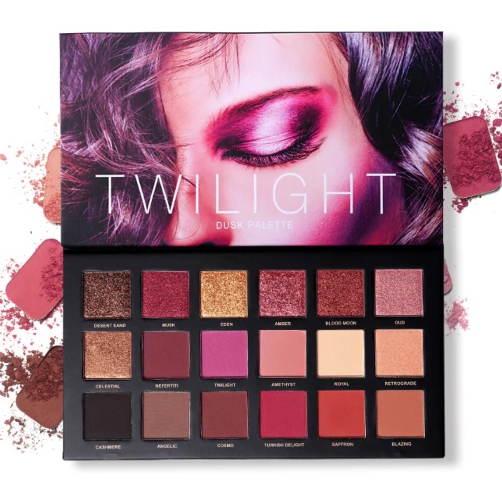 TWILIGHT PALETTE- Professional 18 Pigmented Eyeshadow Palette